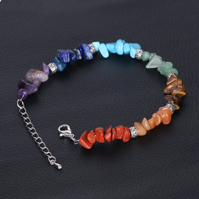 Ganesha Jewelry 7 Chakra Bracelet Extension Chain - EclipticJew