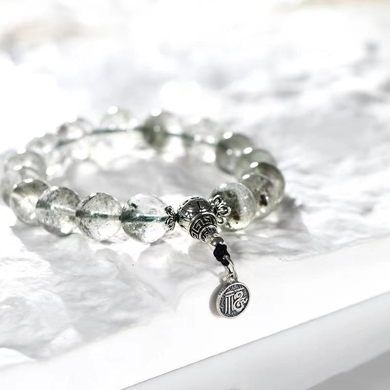 Green Phantom Quartz Celestial Bracelet - EclipticJewBraceletsGreen Phantom Quartznew