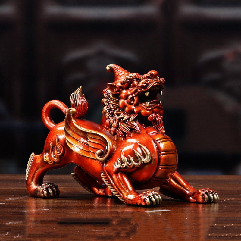 Pure Copper Pixiu Ornaments Decoration - EclipticJew