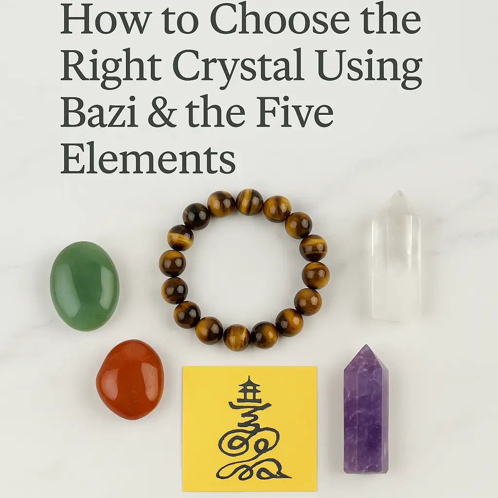 How to Choose the Right Crystal Using Bazi & the 5 Elements