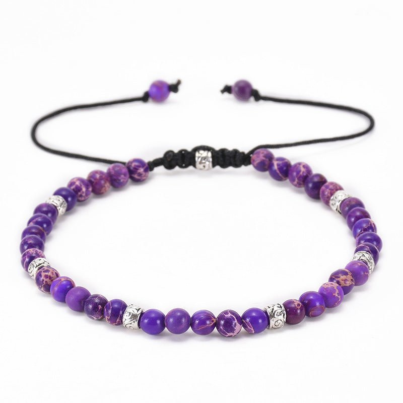 Adjustable Chakra Energy Beaded Bracelet - Harmonize Mind & Body - EclipticJew