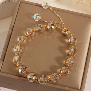 Golden Glow Citrine Crystal Bracelet - EclipticJew