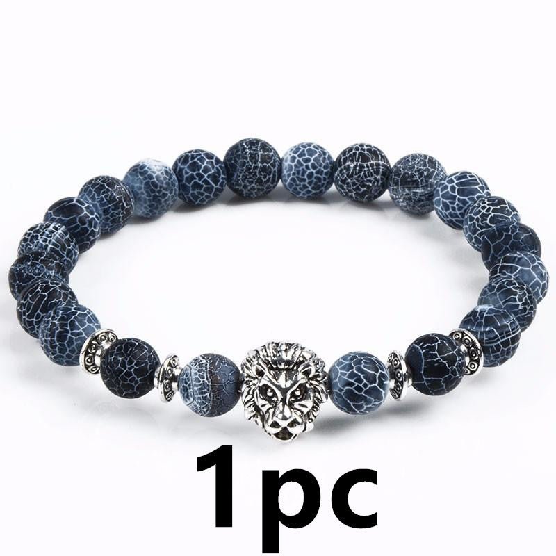 Power Stone Lion Bracelet - EclipticJew