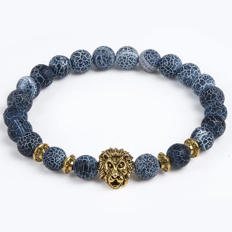 Power Stone Lion Bracelet - EclipticJew