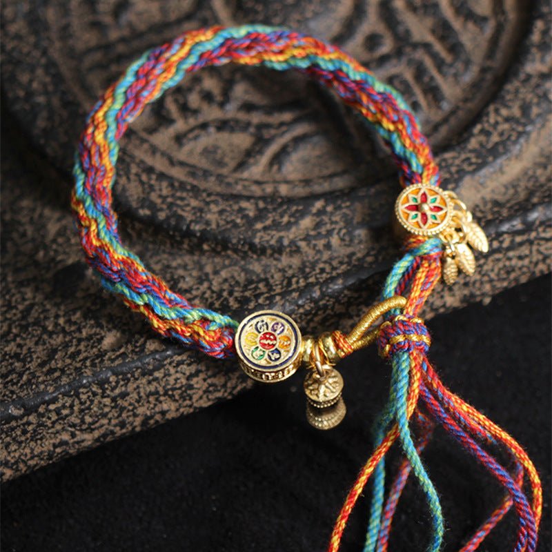 Tibetan Ethnic Style Zachilam Bracelet - EclipticJew